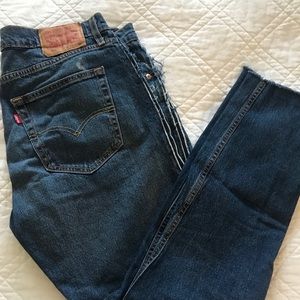 Levi stripped jeans